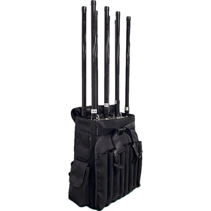 Rugged Outdoor Manpack Drone Jammer For Harsh Environment Security Protection factory Rugged Outdoor Manpack Drone Jammer For Harsh Environment Security Protection factory