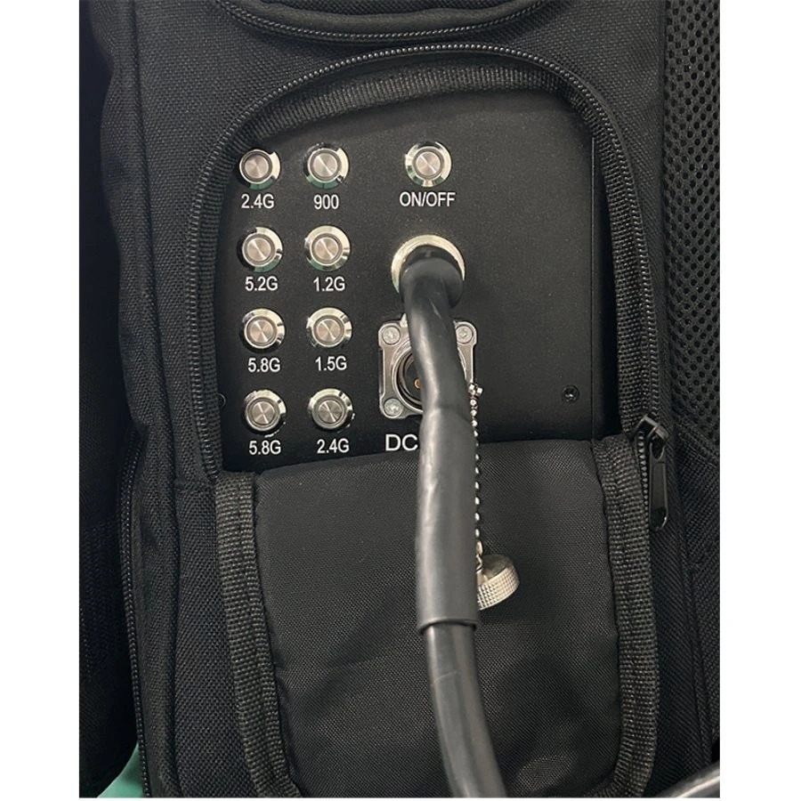 Rugged Outdoor Manpack Drone Jammer For Harsh Environment Security Protection high quality Rugged Outdoor Manpack Drone Jammer For Harsh Environment Security Protection high quality
